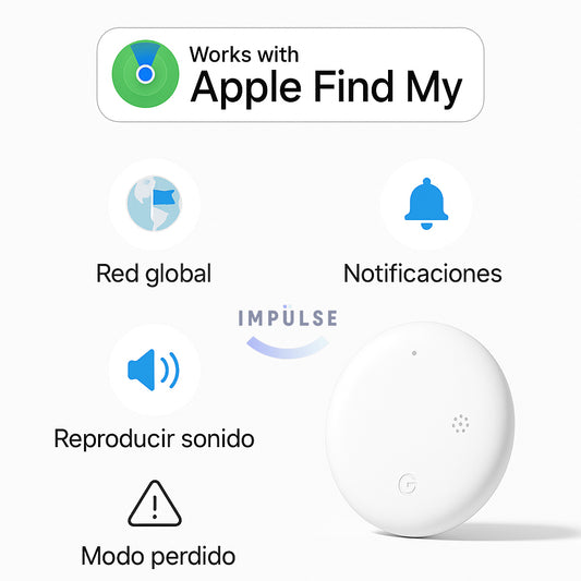 Smart Tag Localizador Gps Found My apple + Cordón