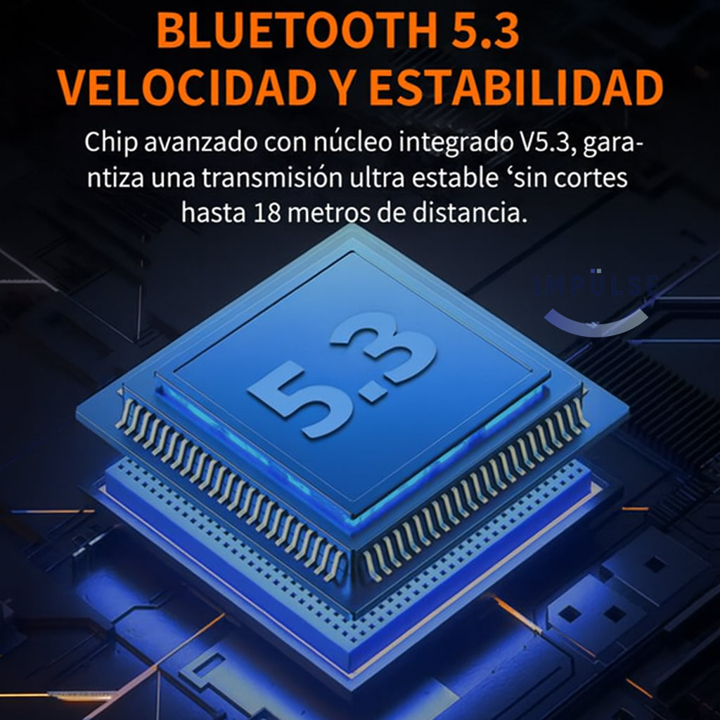 Parlante Portátil Bluetooth Magnético Potente Luces Estéreo