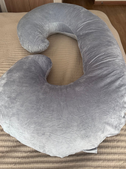 Almohada Corporal en Forma de U Ajustable – Soporte Total para Embarazo, Espalda y Piernas | Impulse