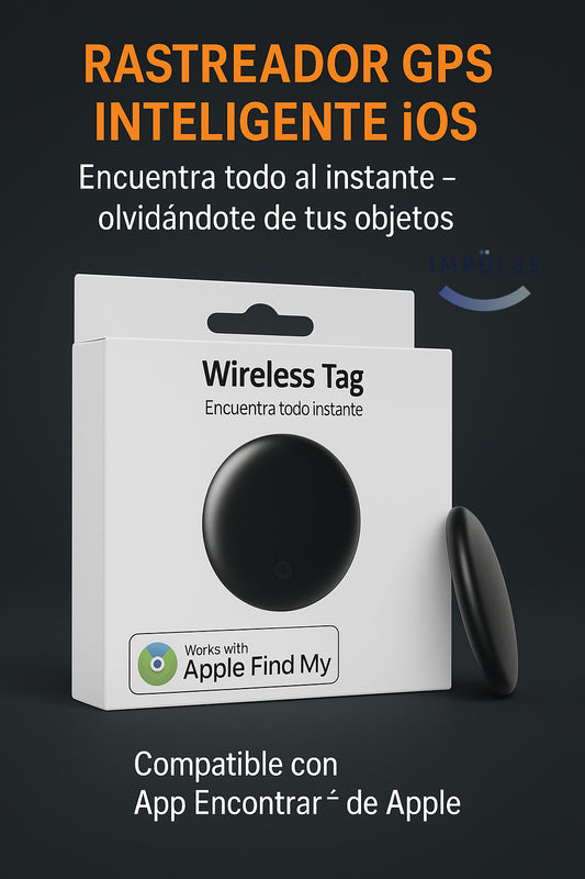 Smart Tag Localizador Gps Found My apple + Cordón