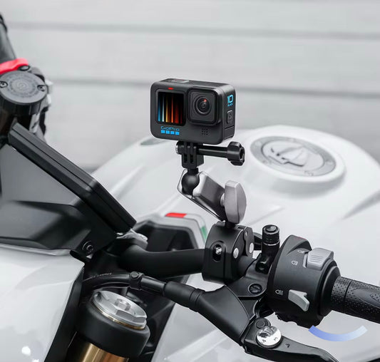 Soporte para Bicicleta y Motocicleta para Cámara Deportiva | Rotación 360°