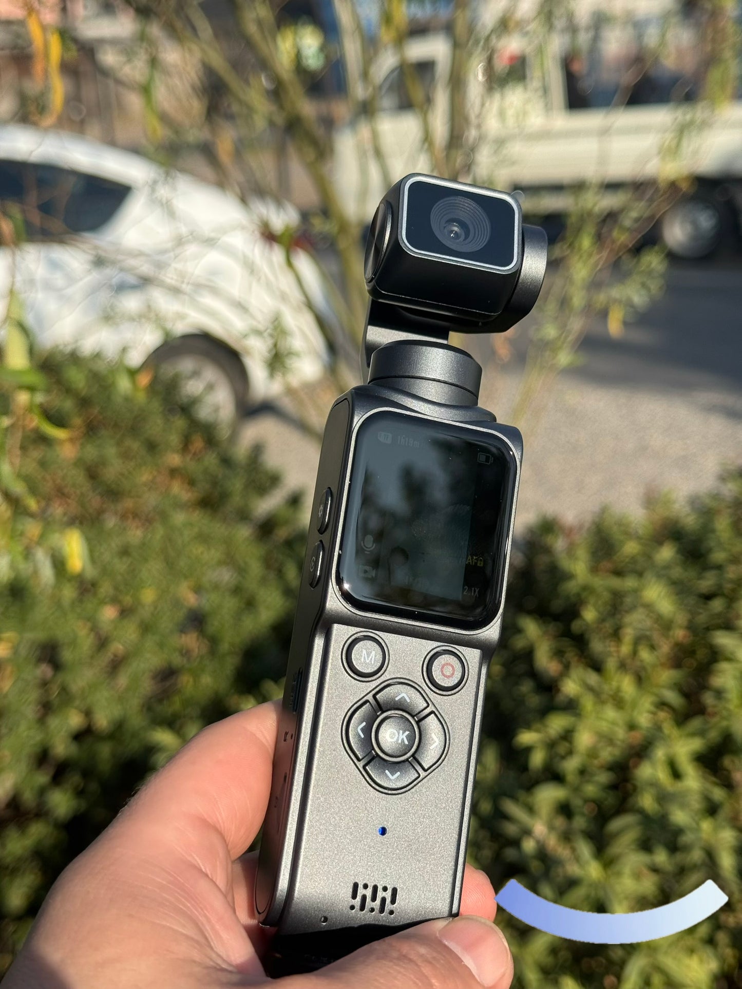 🎥 Cámara Pocket 4K Estabilizada para Vlogs, TikTok y Reels con seguimiento facial y gimbal.