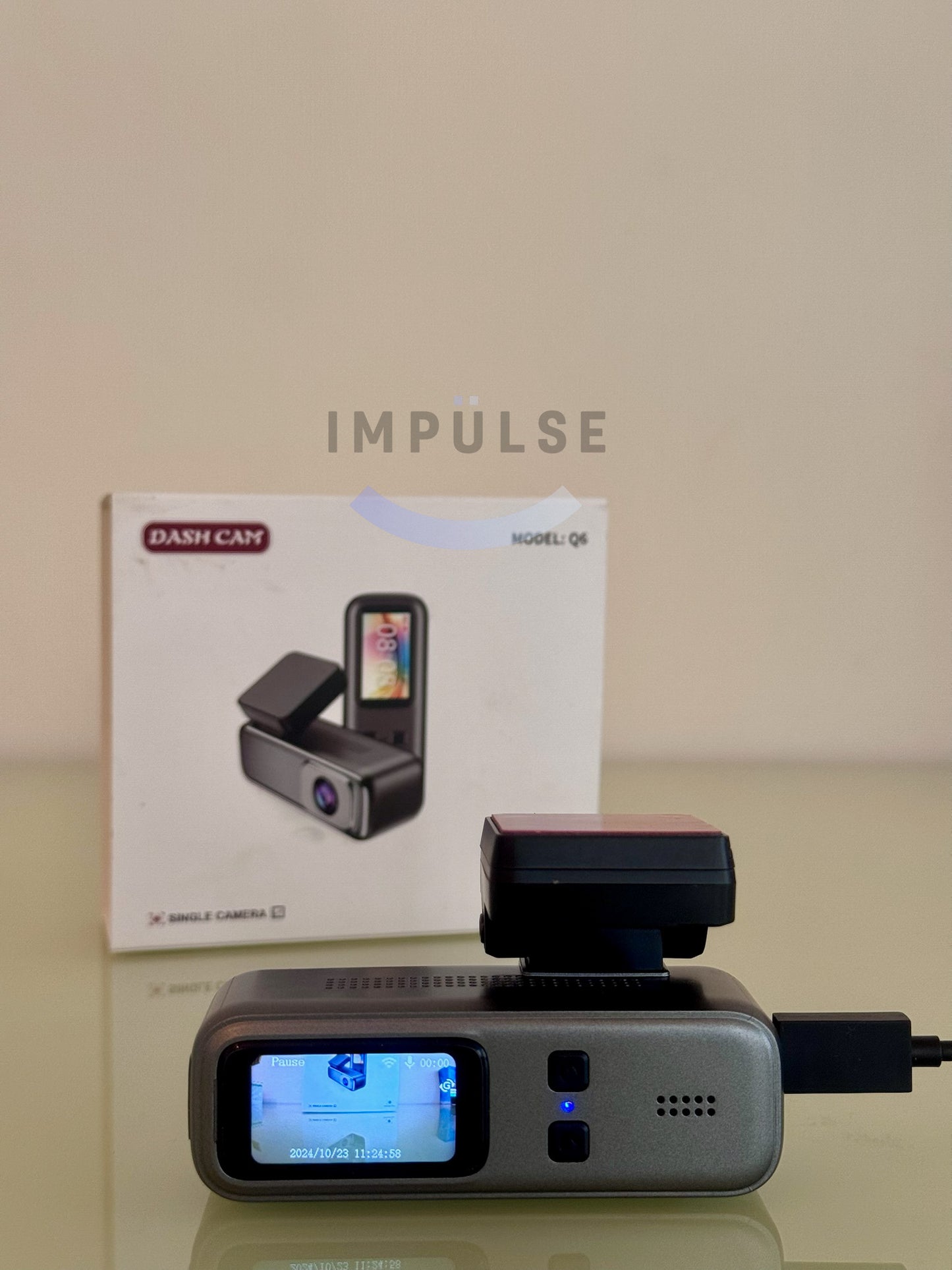 Dashcam 2K Visión Nocturna – Seguridad Total mientras Conduces