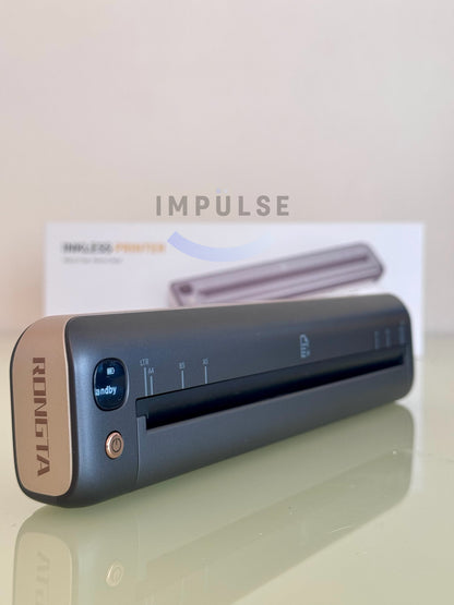 Impresora Térmica Portátil A4 F81 Impulse – Inalámbrica, WiFi/Bluetooth, Recargable