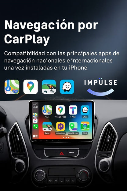 Adaptador CarPlay Inalámbrico – Diseño Circular