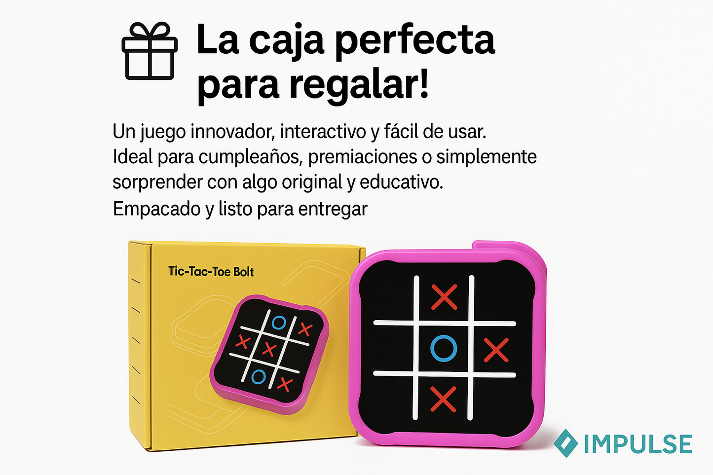 Juego Electrónico GATO Interactivo 3 en Línea | Memory Game Portátil para Niños y Adultos