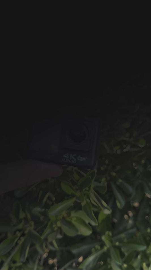 Cámara Deportiva 4k 60/30fps Uhd 2 Pantallas Sumergible 20mp Negro